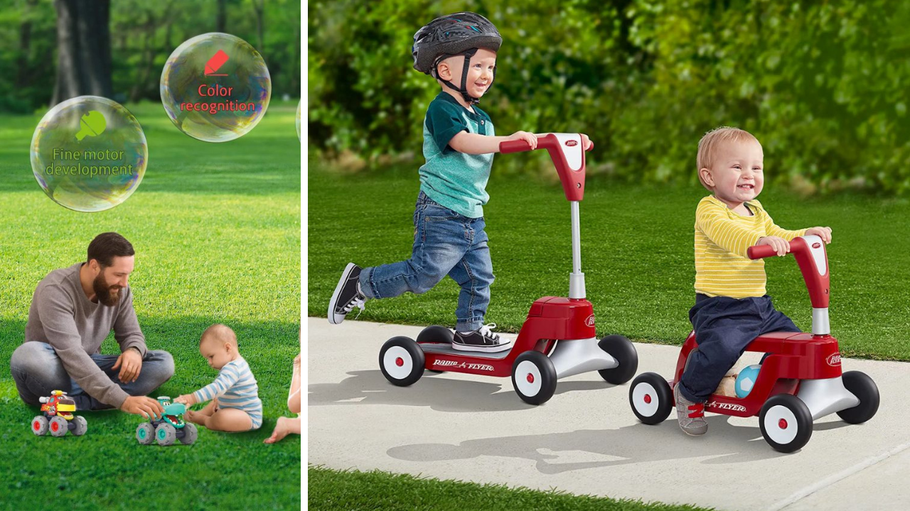 5 of the Best Outdoor Toys for One Year Olds to Keep Them Entertained