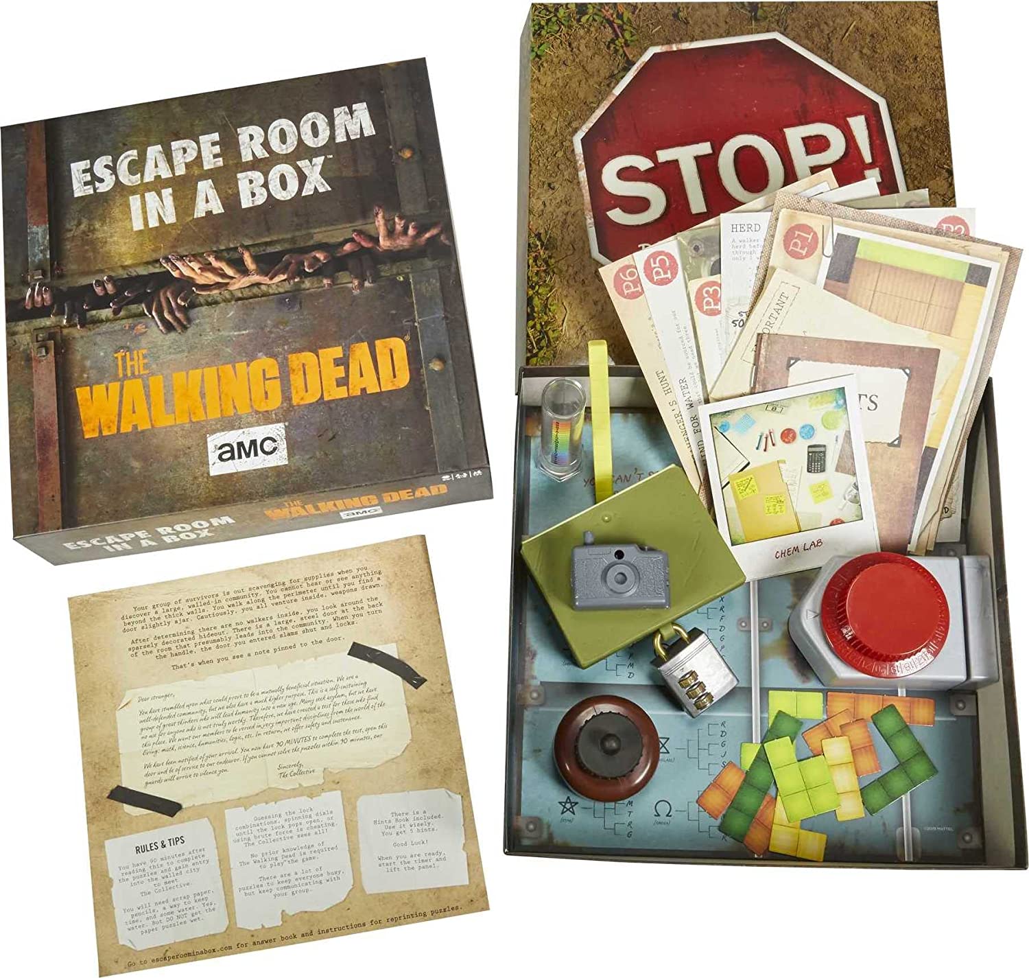 Escape Room in a Box:The Walking Dead Board Game