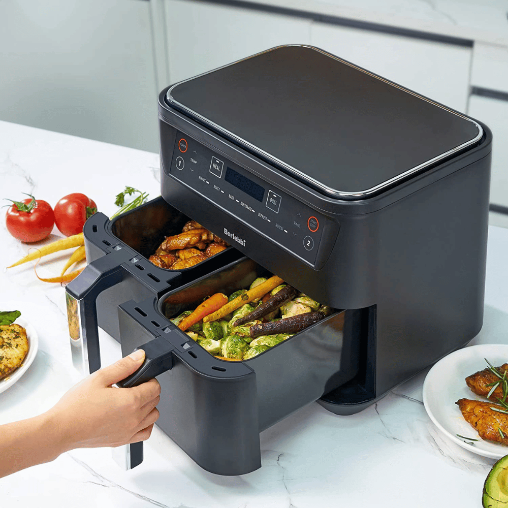 Double Your Fun How to Cook With Dual Air Fryers at Once!