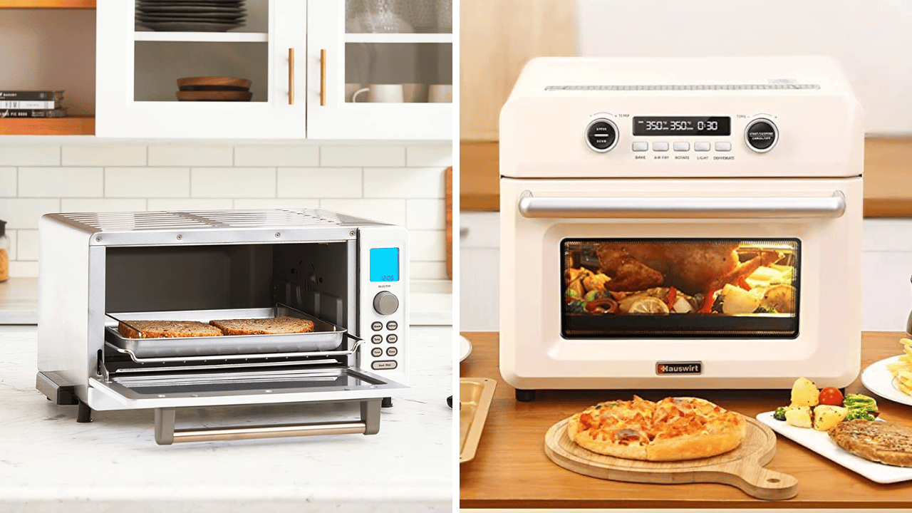 White Toaster Oven to Suit Your Dietary & Kitchen Design