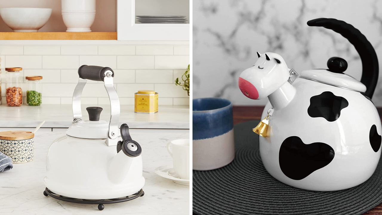 A White Tea Kettle Is What Your Kitchen Is Craving! Check Out These 8 Tearrific models!