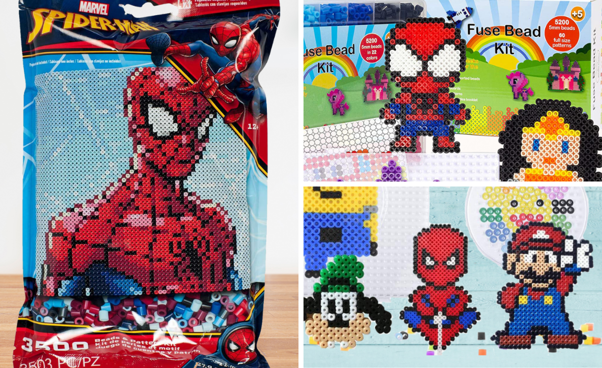 Weave a Web of Fun With The Best Spiderman Perler Beads!