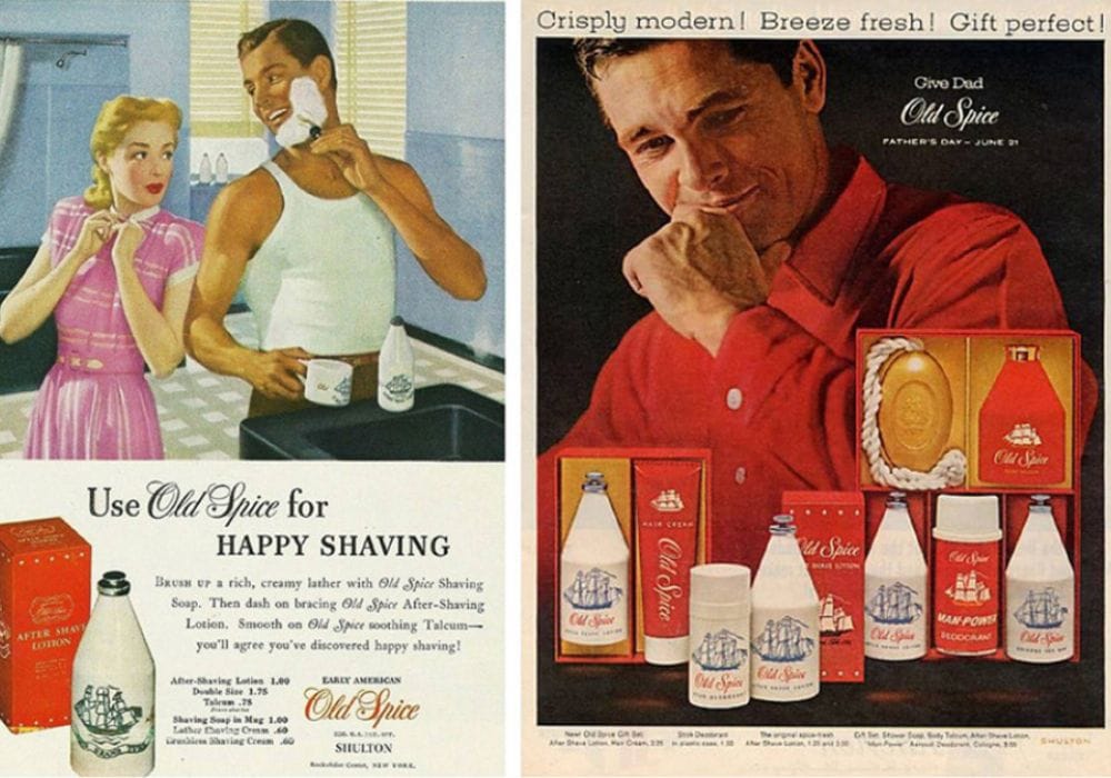 Old Spice Historical Ads