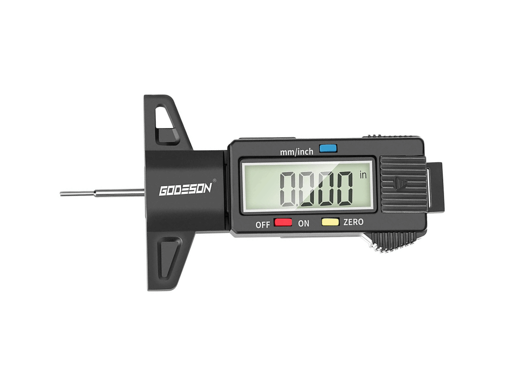 Digital Tire Depth Gauge Take the Guesswork Out of Tire Safety