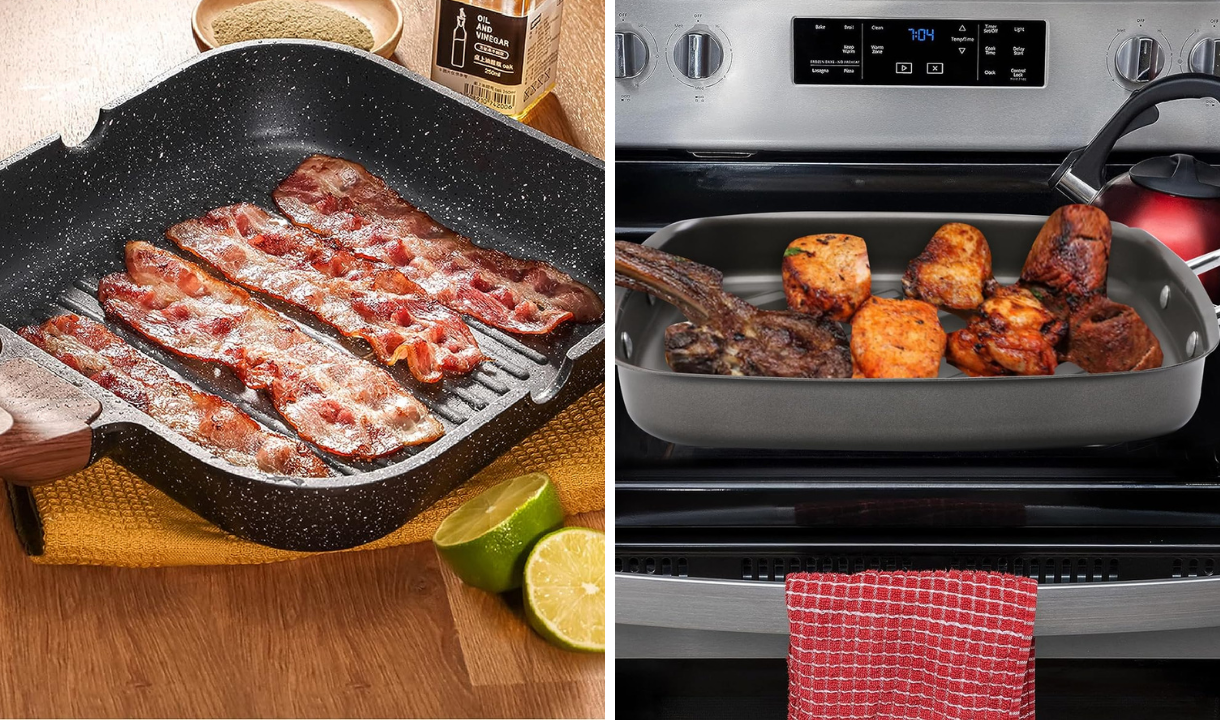 Top 5 NonStick Grill Pans for Perfect Home Cooking